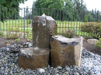 Bronze Basalt Columns | Stone Columns & Bowls